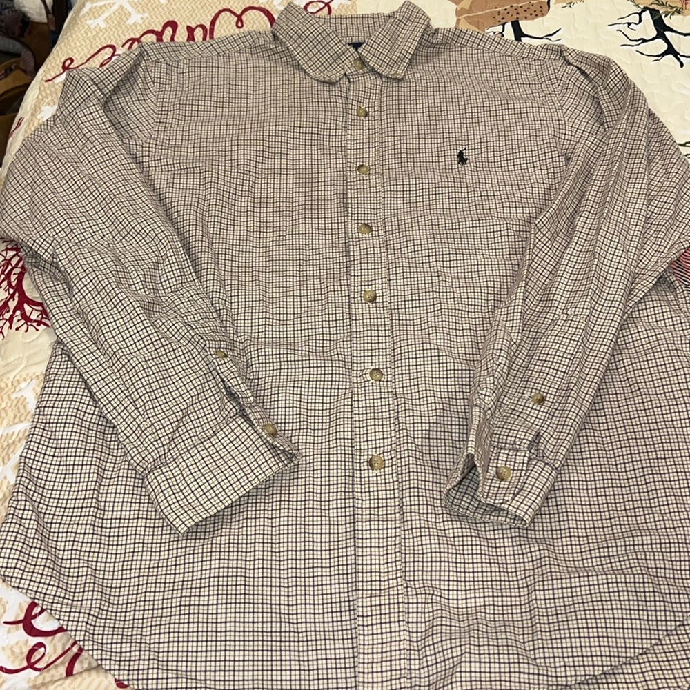 Ralph Lauren men’s size Large button down shirt